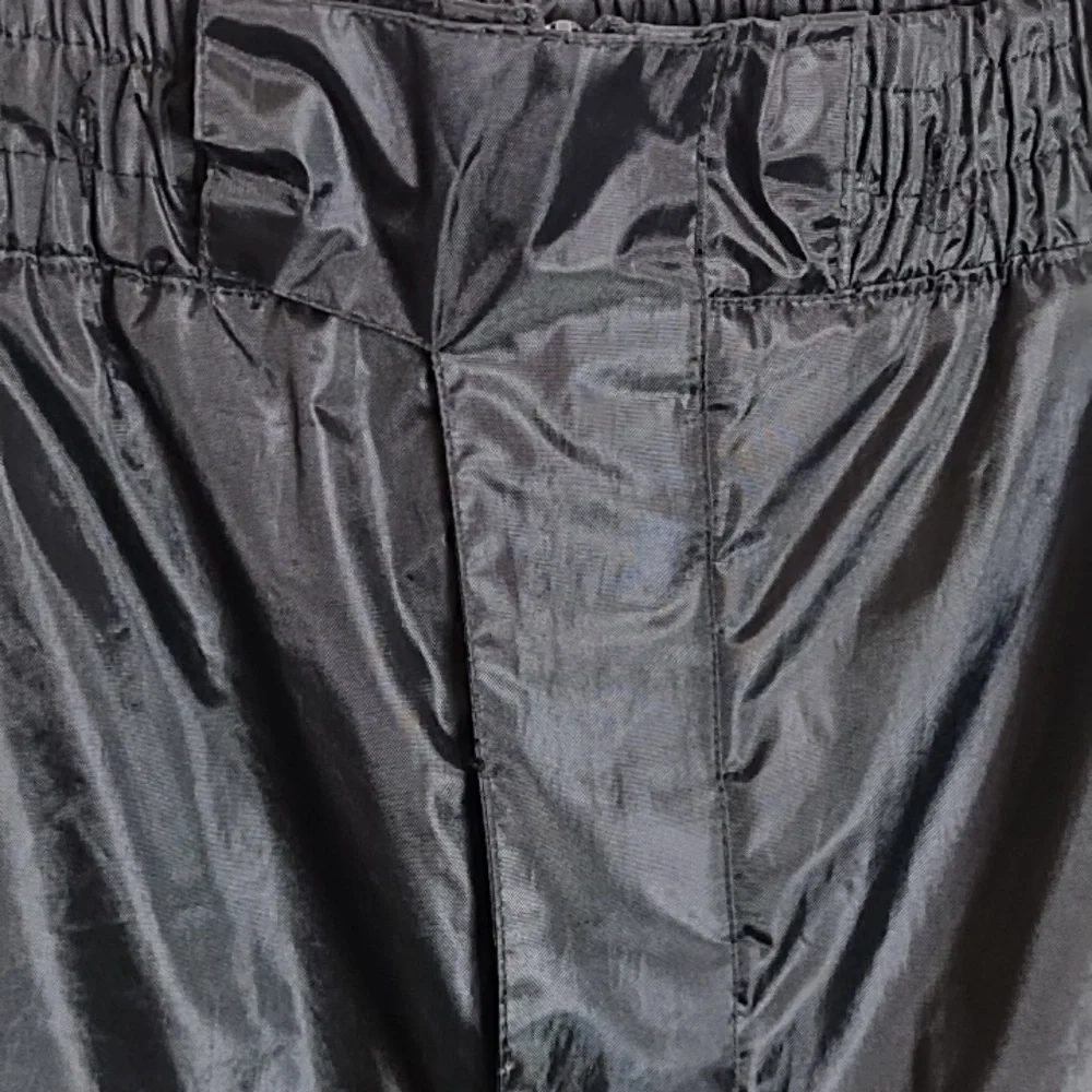 Sandy River Snowmobile Snow Pants Black Quilted Lining Pockets Zip Fly Med